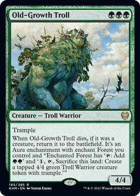 (KHM)Old-Growth Troll(F)/老樹林のトロール