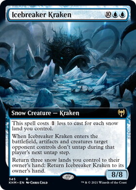 (KHM)Icebreaker Kraken(拡張枠)/氷砕きのクラーケン