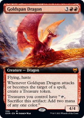 (KHM)Goldspan Dragon(拡張枠)/黄金架のドラゴン