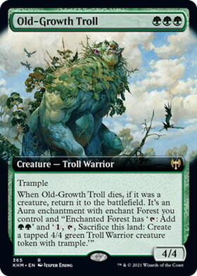 (KHM)Old-Growth Troll(拡張枠)/老樹林のトロール