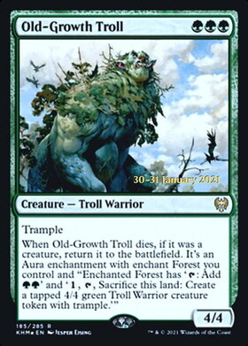 (KHM)Old-Growth Troll(日付入)(F)/老樹林のトロール