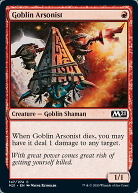 (M21)Goblin Arsonist(F)/ゴブリンの付け火屋