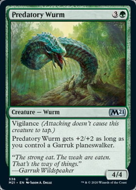 (M21)Predatory Wurm/捕食のワーム