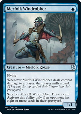 (ZNR)Merfolk Windrobber/マーフォークの風泥棒