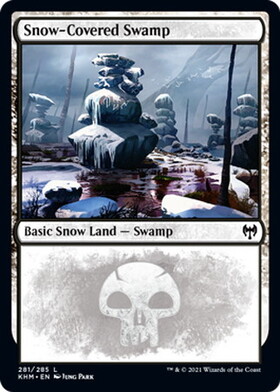 (KHM)Snow-Covered Swamp(281)/冠雪の沼
