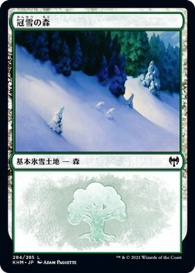 (KHM)冠雪の森(284)(F)/SNOW-COVERED FOREST