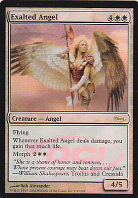 (G06)Exalted Angel(DCI)(F)/賛美されし天使