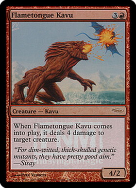 (FNM)Flametongue Kavu(DCI)(F)/火炎舌のカヴー