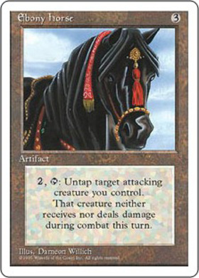 (4ED)Ebony Horse(95年)/黒檀の馬