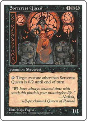 (5ED)Sorceress Queen(97年)/魔術師の女王