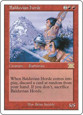 (6ED)Balduvian Horde/バルデュヴィアの大軍