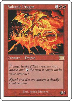 (6ED)Volcanic Dragon/火山のドラゴン