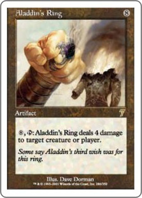 (7ED)Aladdin's Ring/アラジンの指輪