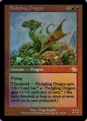 (JUD)Fledgling Dragon(F)/巣立つドラゴン