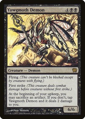 (9ED)Yawgmoth Demon(F)/ヨーグモスの悪魔