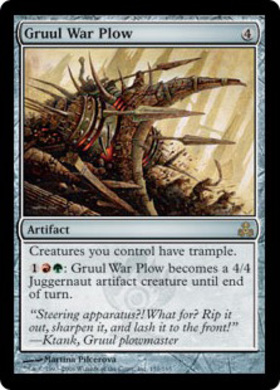 (GPT)Gruul War Plow/グルールの戦鍬