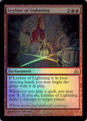 (GPT)Leyline of Lightning(F)/稲妻の力線
