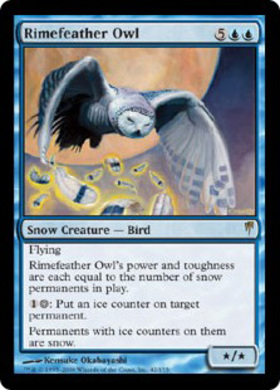 (CSP)Rimefeather Owl/霧氷羽の梟