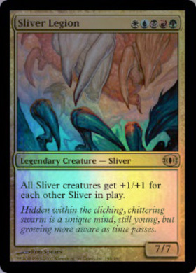 FUT)Sliver Legion(F)/スリヴァー軍団 | (FOIL)神話レア・レア