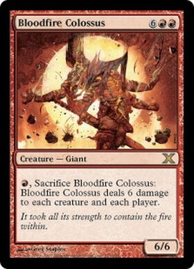 (10E)Bloodfire Colossus(F)/沸血の巨像