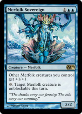 (M10)Merfolk Sovereign/マーフォークの君主