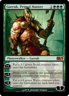 (M12)Garruk Primal Hunter/原初の狩人、ガラク