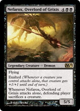 (M13)Nefarox Overlord of Grixis/グリクシスの首領、ネファロックス