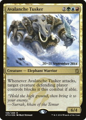 (KTK)Avalanche Tusker(日付入)(F)/なだれの大牙獣