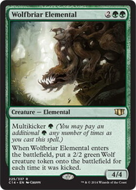 (C14)Wolfbriar Elemental/狼茨の精霊