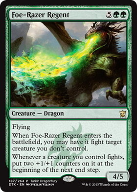 (DTK)Foe-Razer Regent(Tarkir Dragonfury)/仇滅の執政