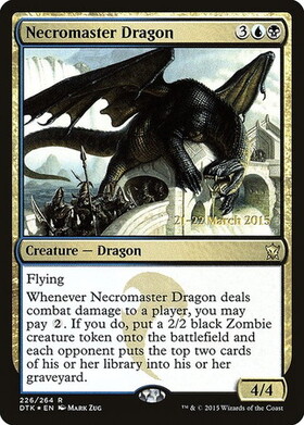 (DTK)Necromaster Dragon(日付入)(F)/屍術使いのドラゴン
