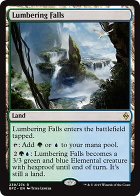 (BFZ)Lumbering Falls/伐採地の滝