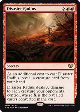 (C15)Disaster Radius/災難の範囲