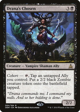MTG foil ドラーナに選ばれし者 OGW)Drana's Chosen(日付入)(F)/ドラーナに選ばれし者 | (FOIL)神話