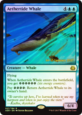 (AER)Aethertide Whale(日付入)(F)/霊気海嘯の鯨