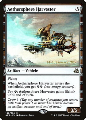 (AER)Aethersphere Harvester(日付入)(F)/霊気圏の収集艇