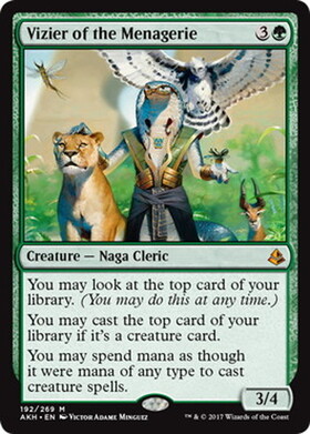 (AKH)Vizier of the Menagerie(F)/生類の侍臣