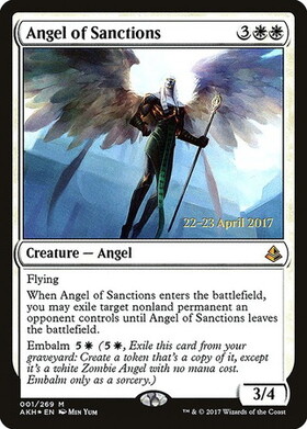 (AKH)Angel of Sanctions(日付入)(F)/賞罰の天使
