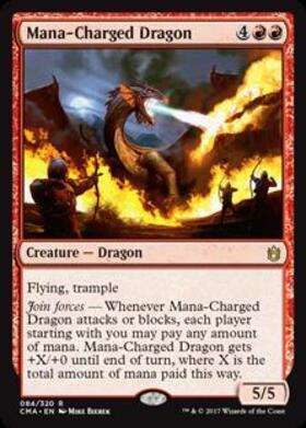 (CMA)Mana-Charged Dragon/マナ蓄積のドラゴン