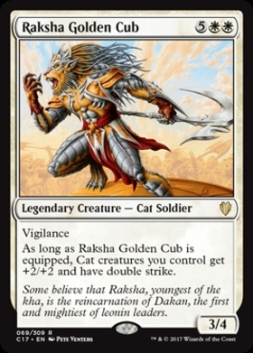 (C17)Raksha Golden Cub/黄金の若人ラクシャ