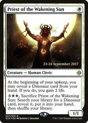 (XLN)Priest of the Wakening Sun(日付入)(F)/覚醒の太陽の神官