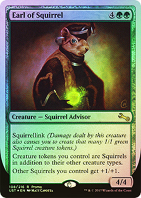 (UST)Earl of Squirrel(Promo)(F)/リス伯爵