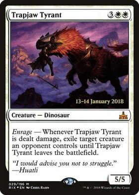 (RIX)Trapjaw Tyrant(日付入)(F)/罠顎の暴君
