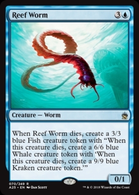 (A25)Reef Worm(F)/浅瀬蟲