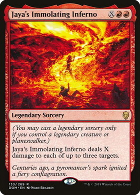 (DOM)Jaya's Immolating Inferno(F)/ヤヤの焼身猛火