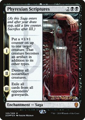 (DOM)Phyrexian Scriptures(日付入)(F)/ファイレクシア教典