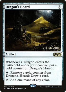 (M19)Dragon's Hoard(日付入)(F)/ドラゴンの財宝