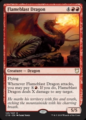 (C18)Flameblast Dragon/炎破のドラゴン
