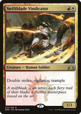 (GRN)Swiftblade Vindicator/速太刀の擁護者