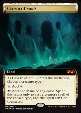 2X2)Cavern of Souls(402)(ボーダーレス)/魂の洞窟 | 神話レア・レア 